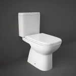 WC SET RAK CERAMICS ORIGIN CLOSE COUPLED WATER CLOSET P TRAP - задно