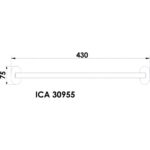 Закачалка за баня АРИЕЛ ICA 30955 - Image 3