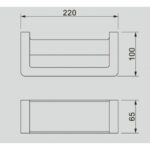 Поставка за хавлии ЕЛИНОР ICA 5560 - Image 3