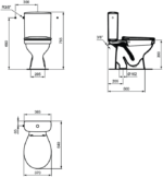 Ulysse S WC + биде, комплект W837101 - Image 3