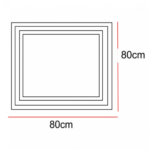 LED Огледало за баня ДИА ICL 1496 - Image 3