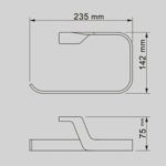 Поставка за хавлии ЕЛИДА ICA 2823RG - Image 3