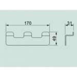 Закачалка ЕЛИНОР BLACK ICA 5553-3B - Image 3