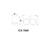 Поставка за четки за зъби Арго ICA 7068 - Image 3