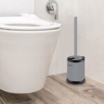 Четка за тоалетна чиния ICA 7287G сива